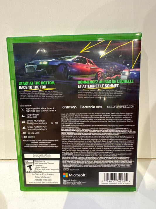 Need for Speed Unbound - Xbox Series X