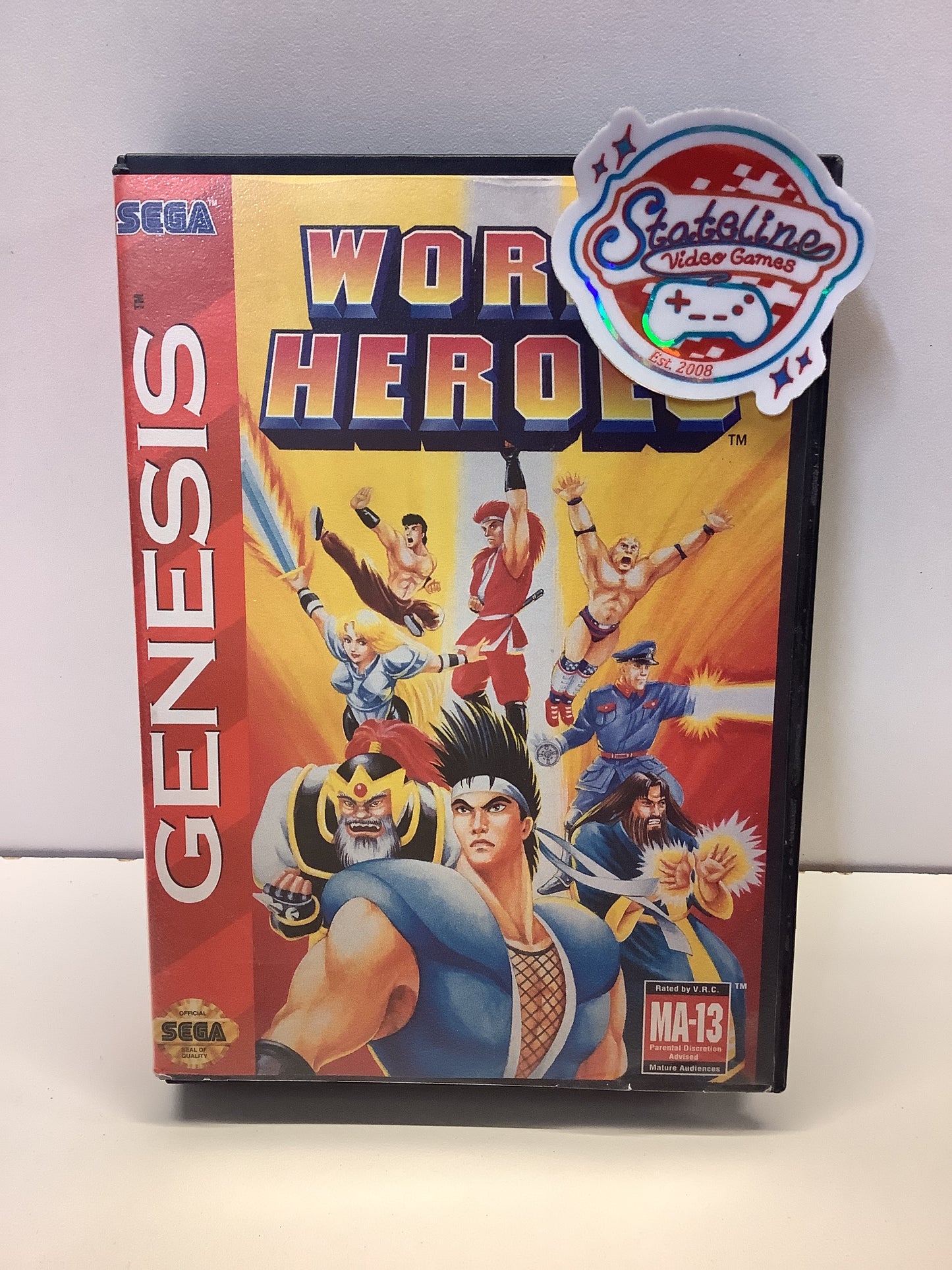 World Heroes - Sega Genesis