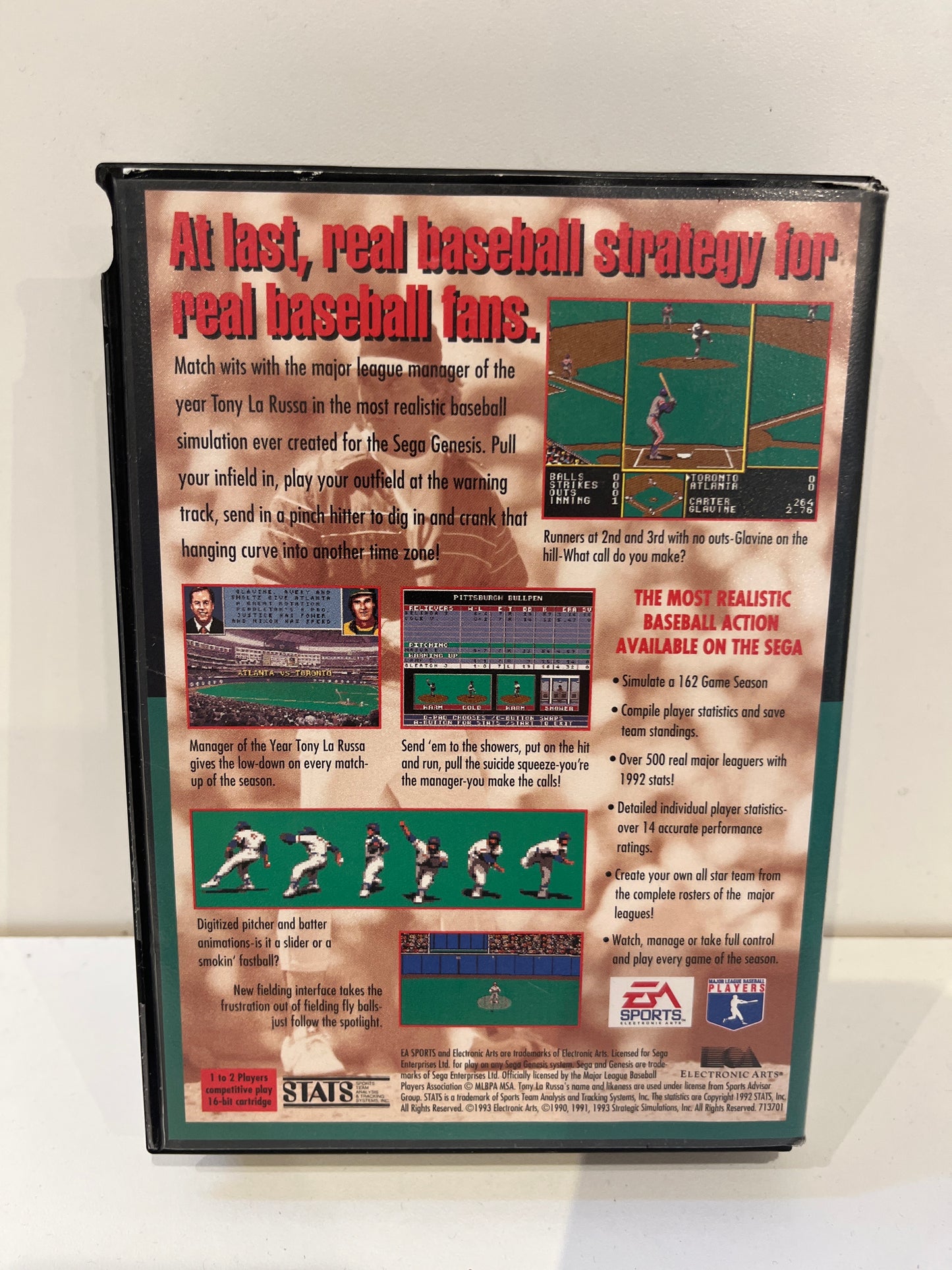 Tony La Russa Baseball [Limited Edition] - Sega Genesis