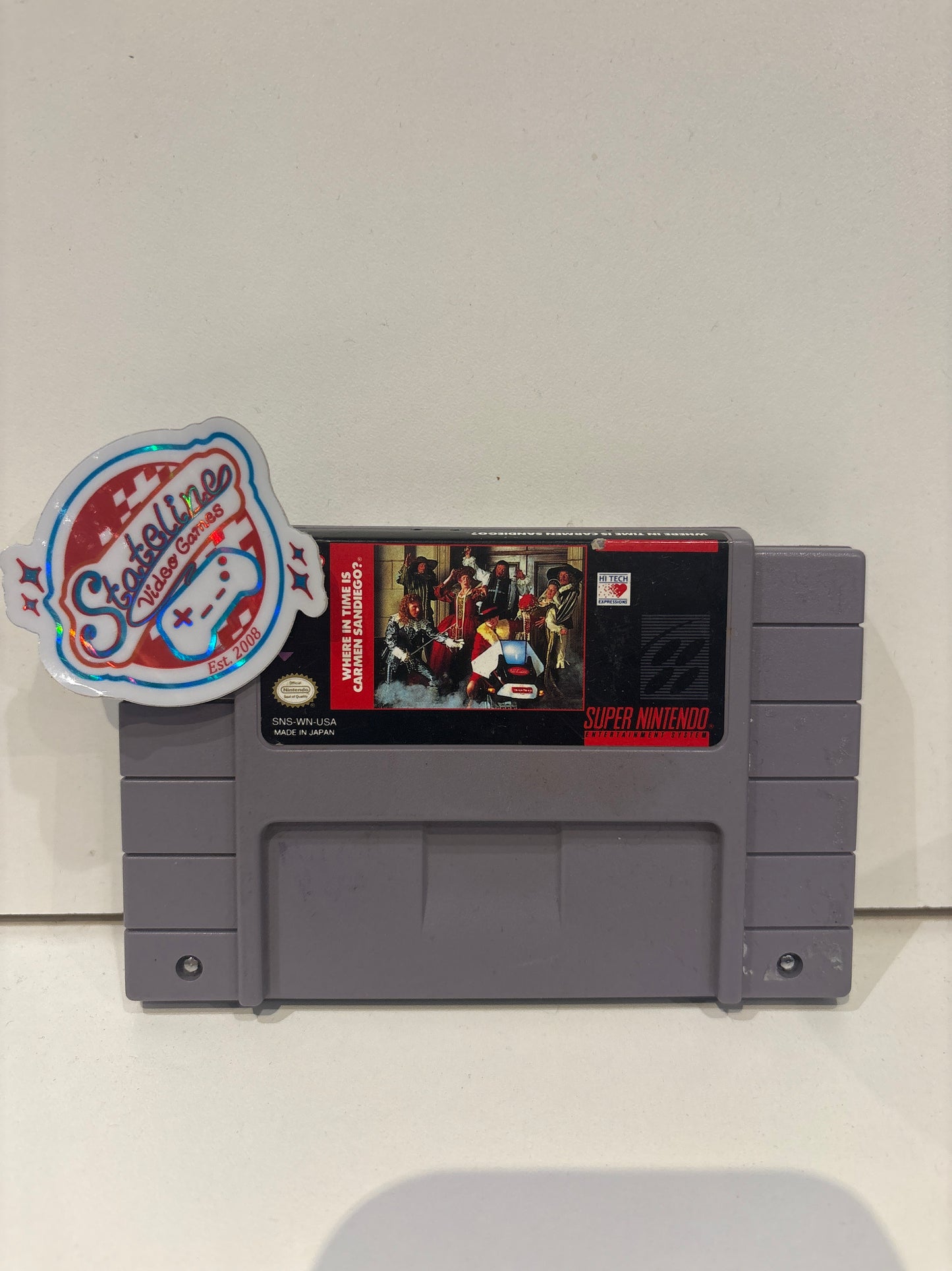 Where in Time is Carmen Sandiego - Super Nintendo