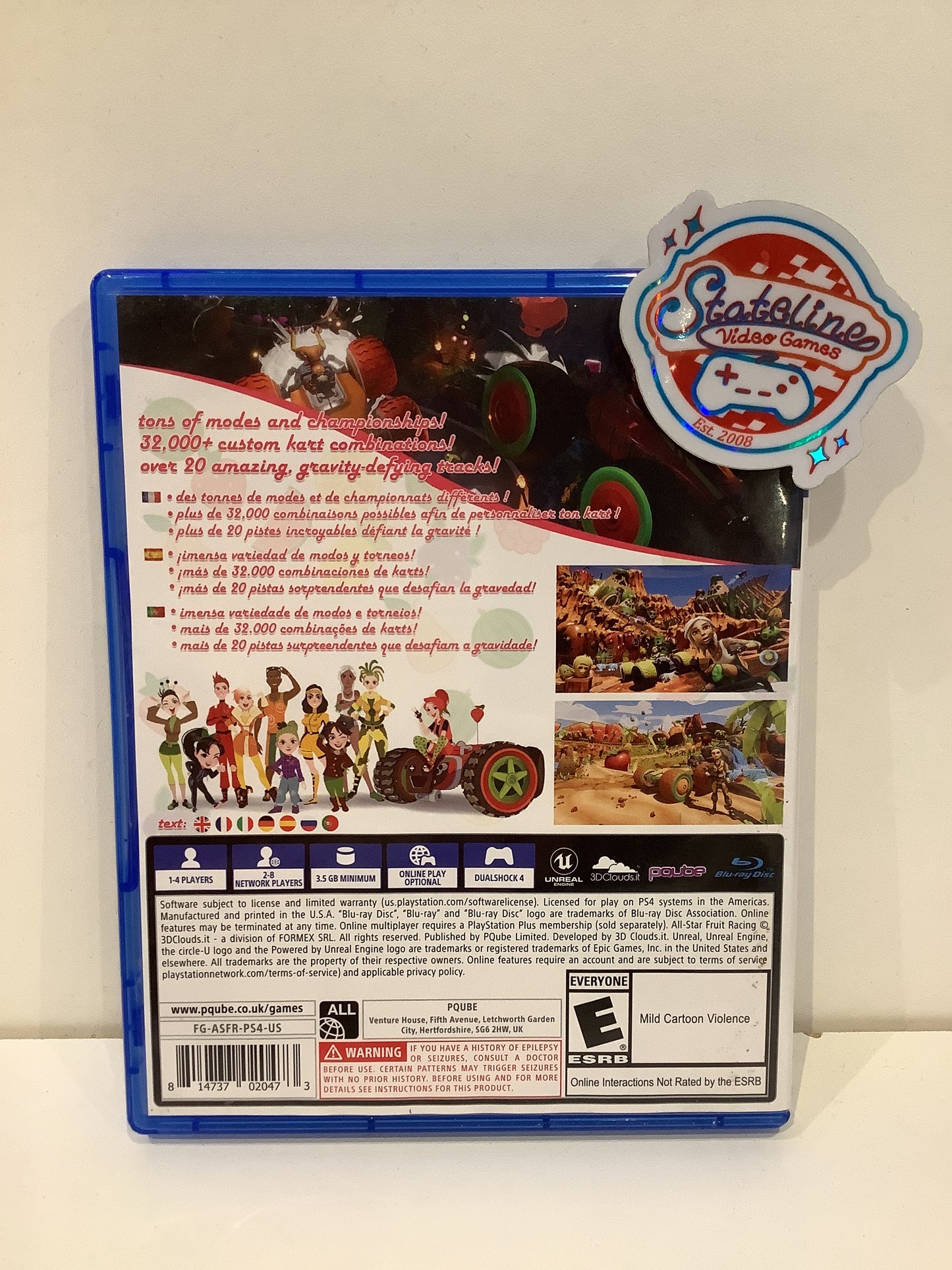 All Star Fruit Racing - Playstation 4