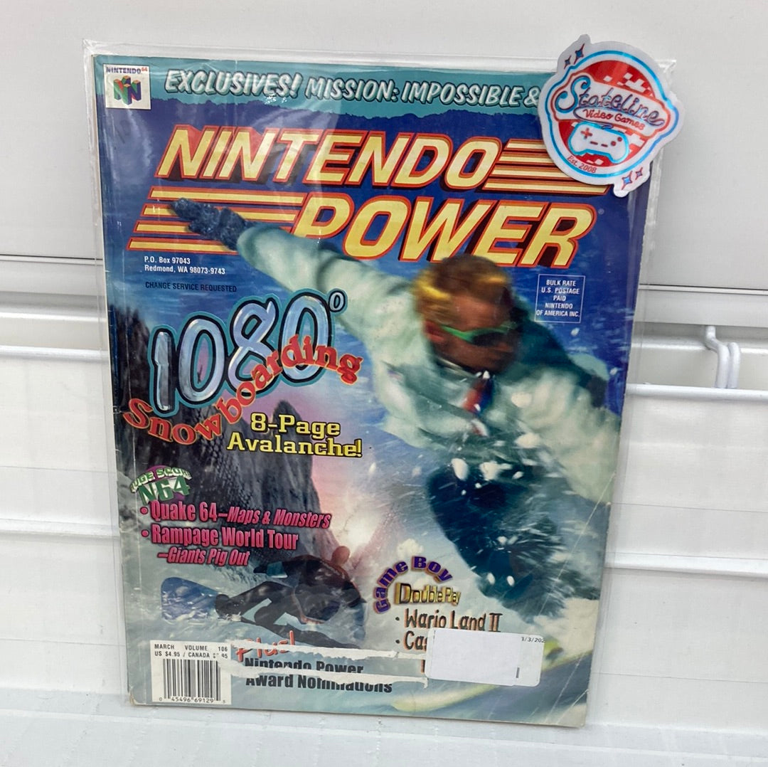 [Volume 106] 1080 Snowboarding - Nintendo Power