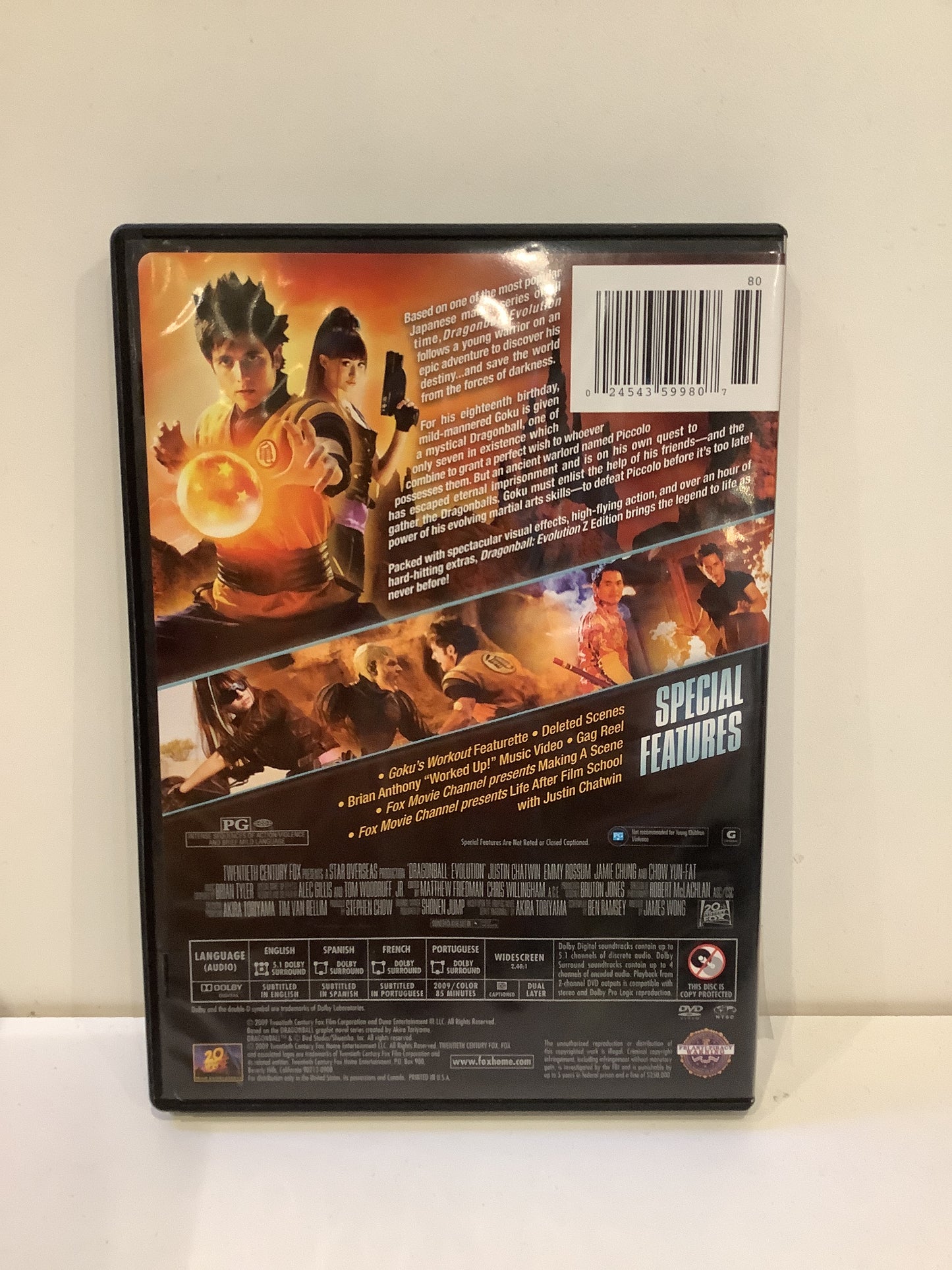 Dragonball Evolution: Z Edition - DVD