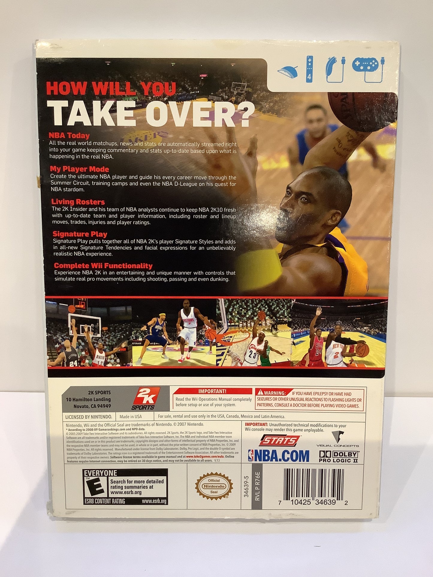 NBA 2K10 - Wii