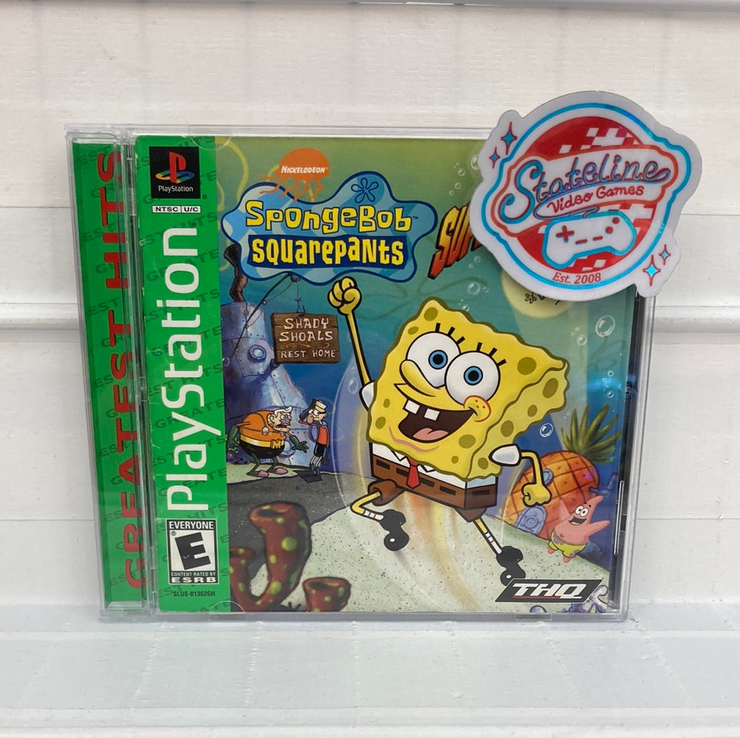 SpongeBob SquarePants Super Sponge [Greatest Hits] - Playstation ...