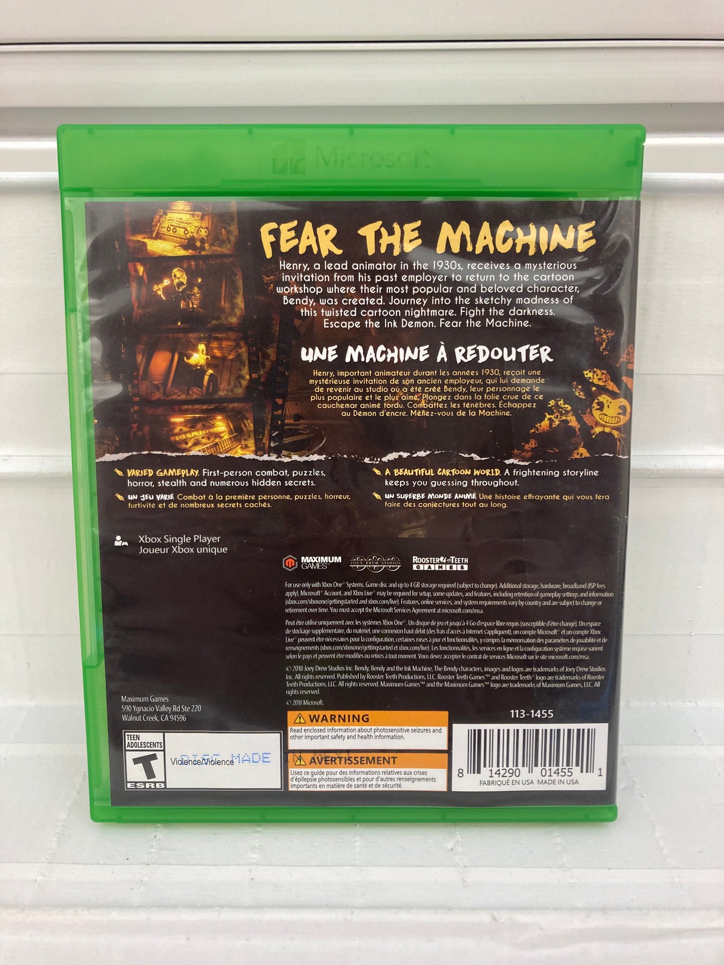 Bendy and the Ink Machine - Xbox One