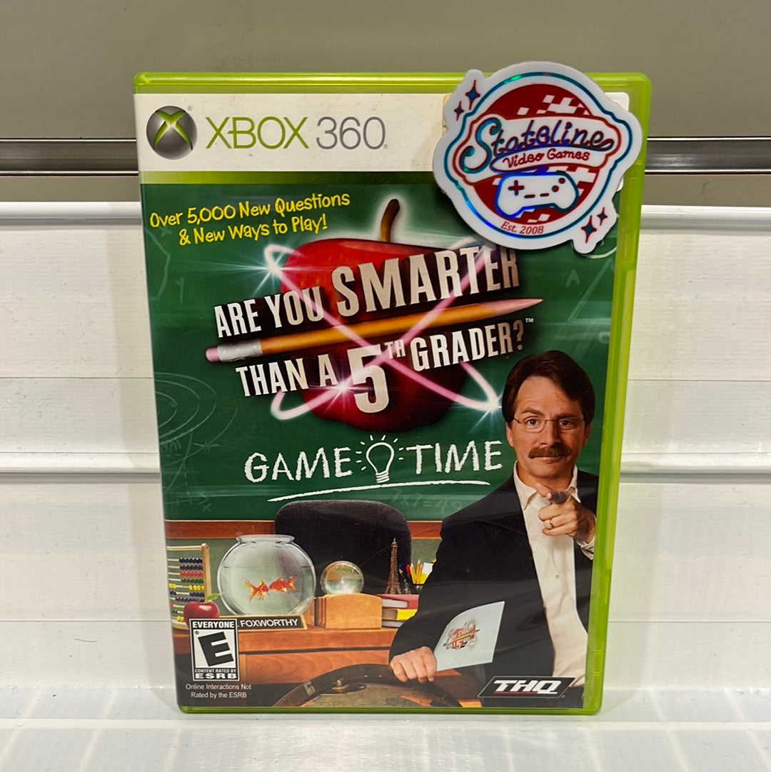 Are You Smarter Than A 5th Grader? Game Time - Xbox 360