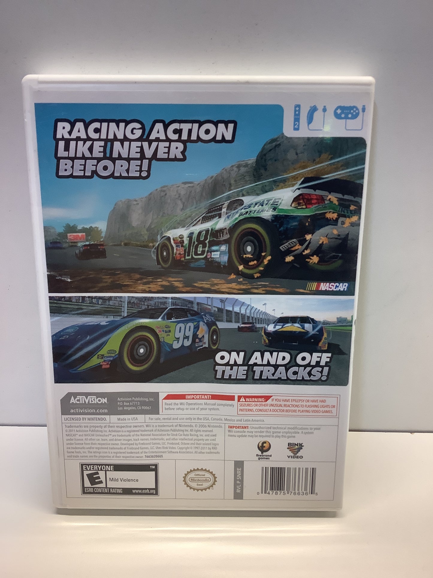 NASCAR Unleashed - Wii