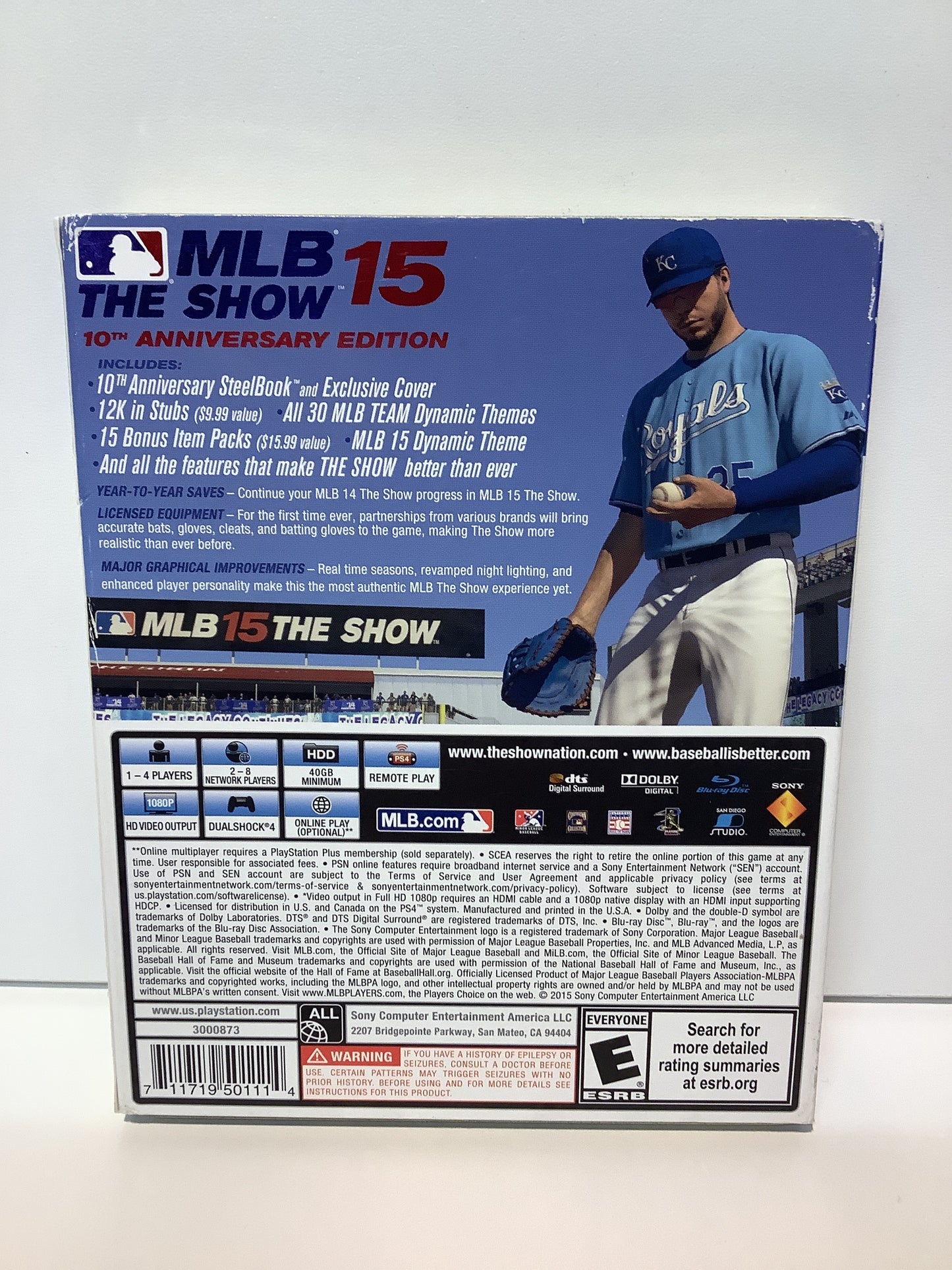 MLB 15: The Show [10th Anniversary Edition] - Playstation 4