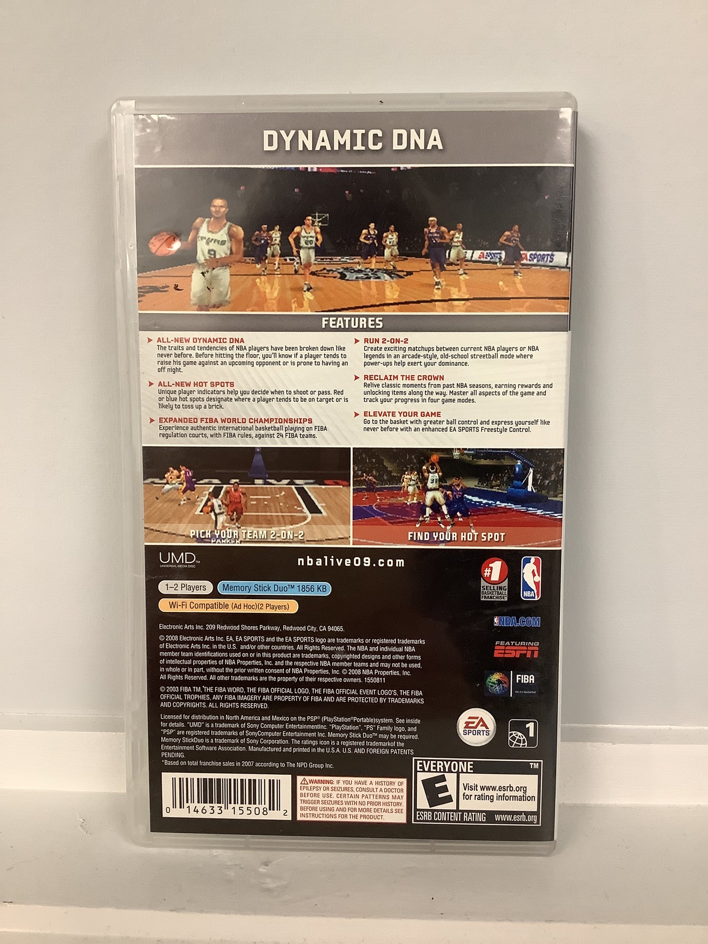 NBA Live 09 - PSP