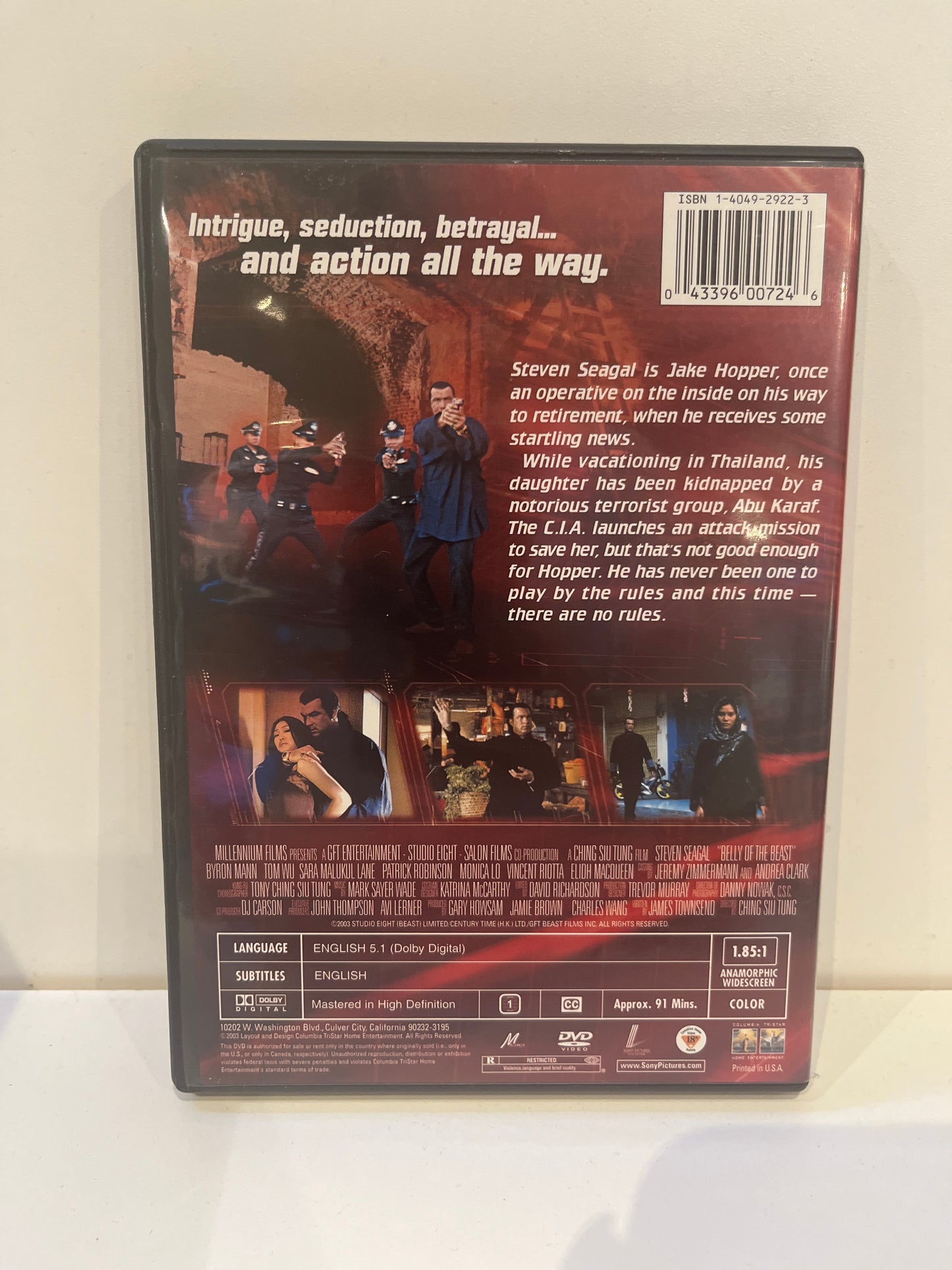 Belly of the Beast - DVD