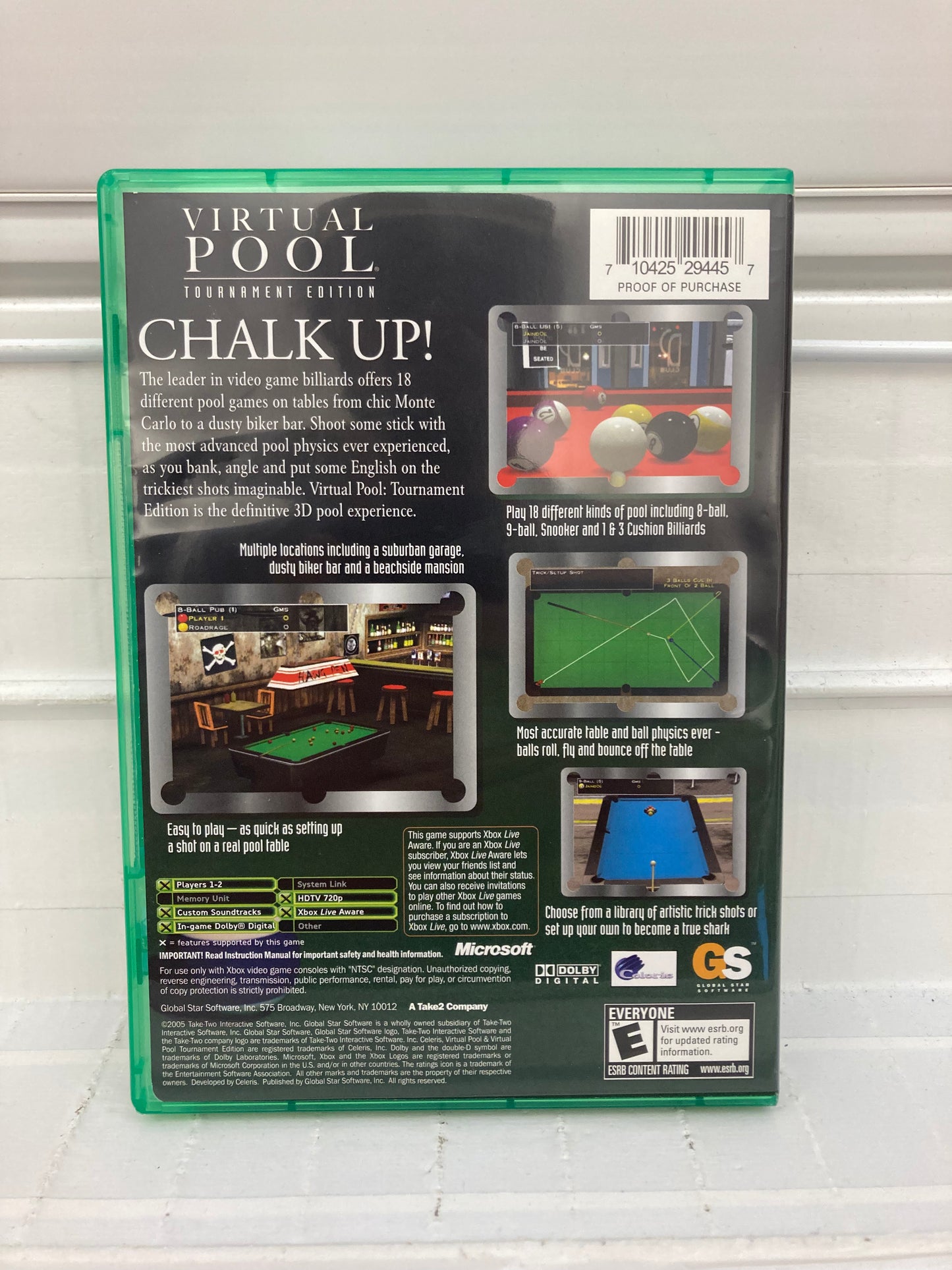Virtual Pool Tournament Edition - Xbox