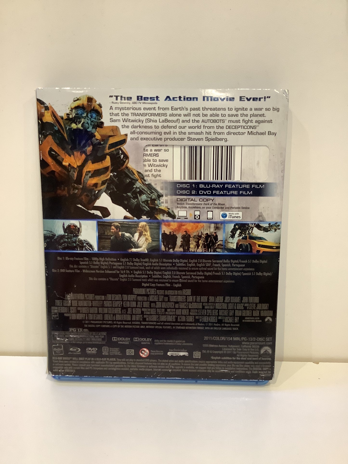 Transformers: Dark of the Moon - Blu-Ray
