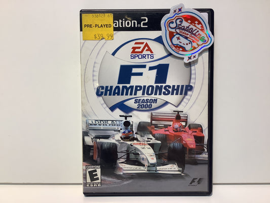 F1 Championship Season 2000 - Playstation 2