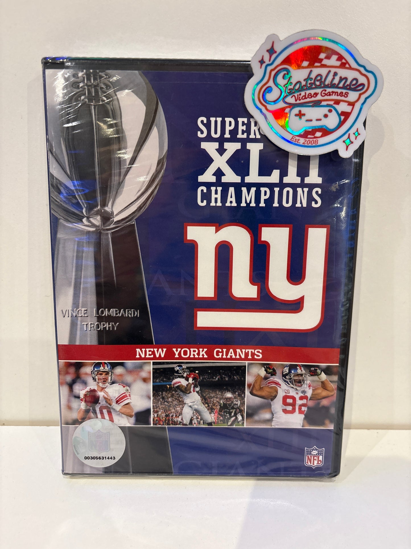 Super Bowl XLII Champions NY Giants - DVD