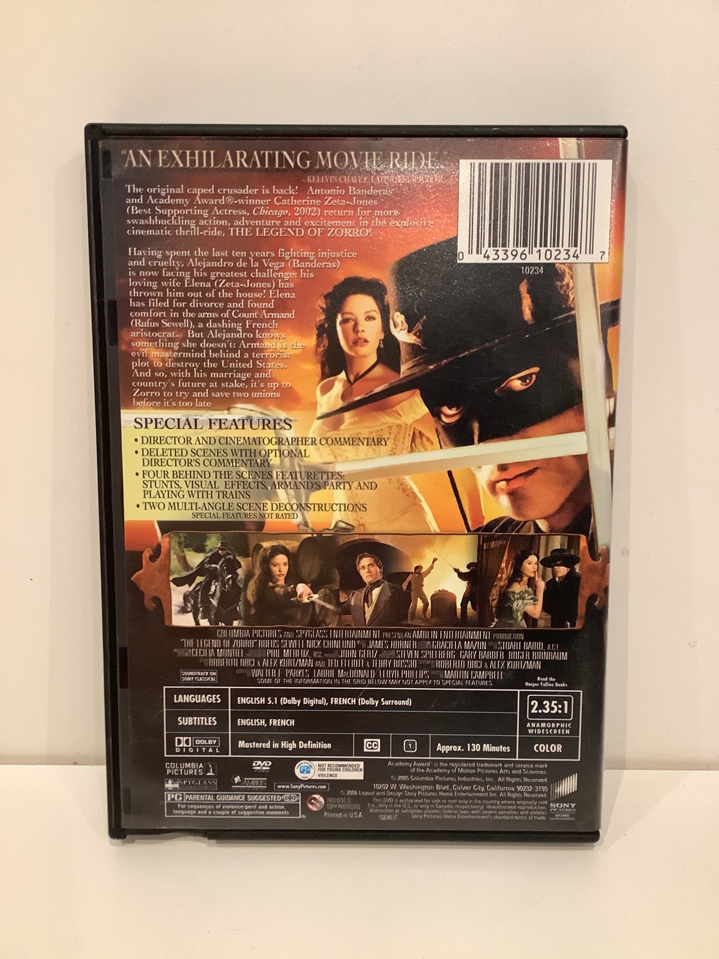 The Legend of Zorro - DVD