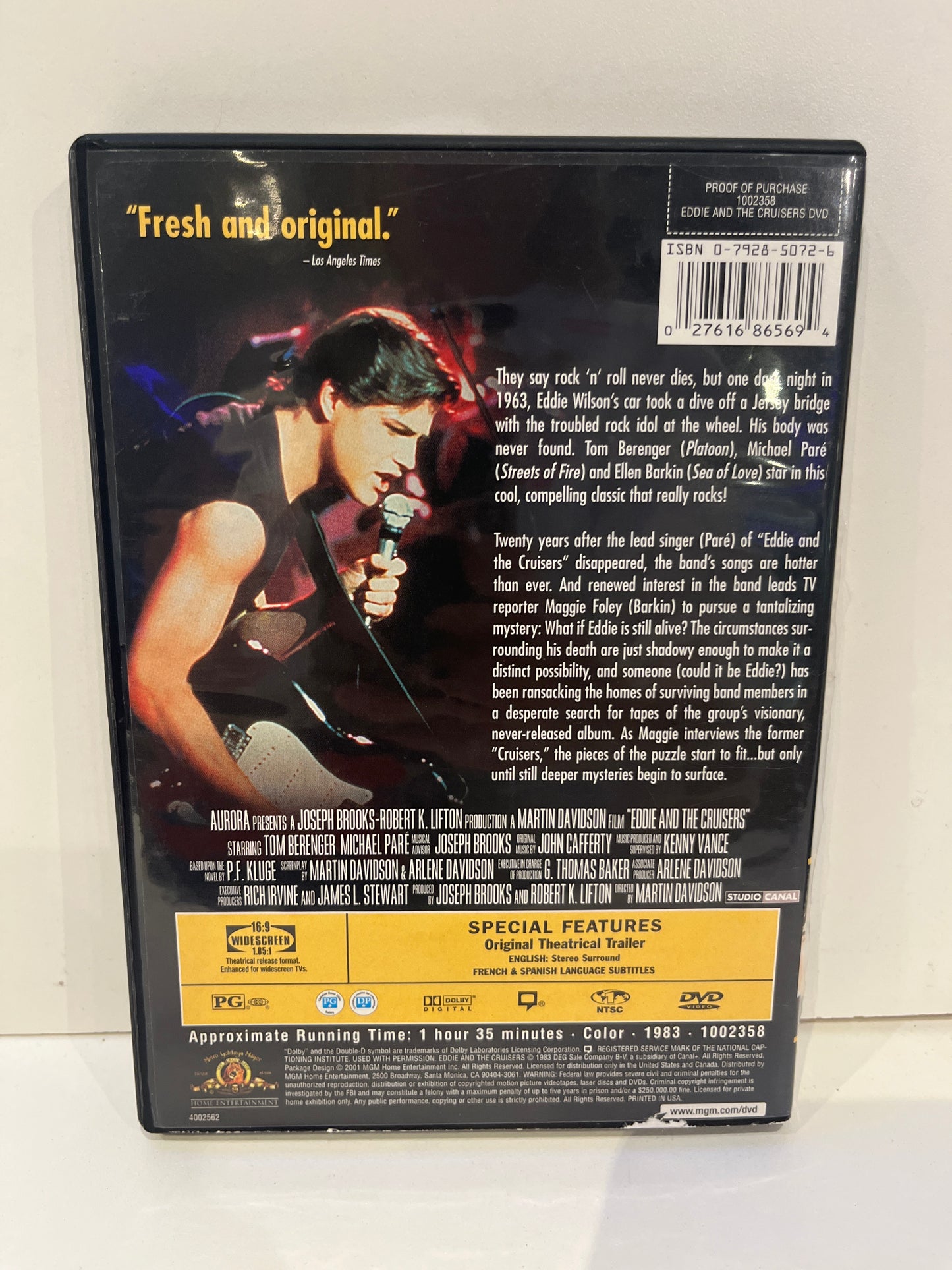 Eddie and the Cruisers - DVD