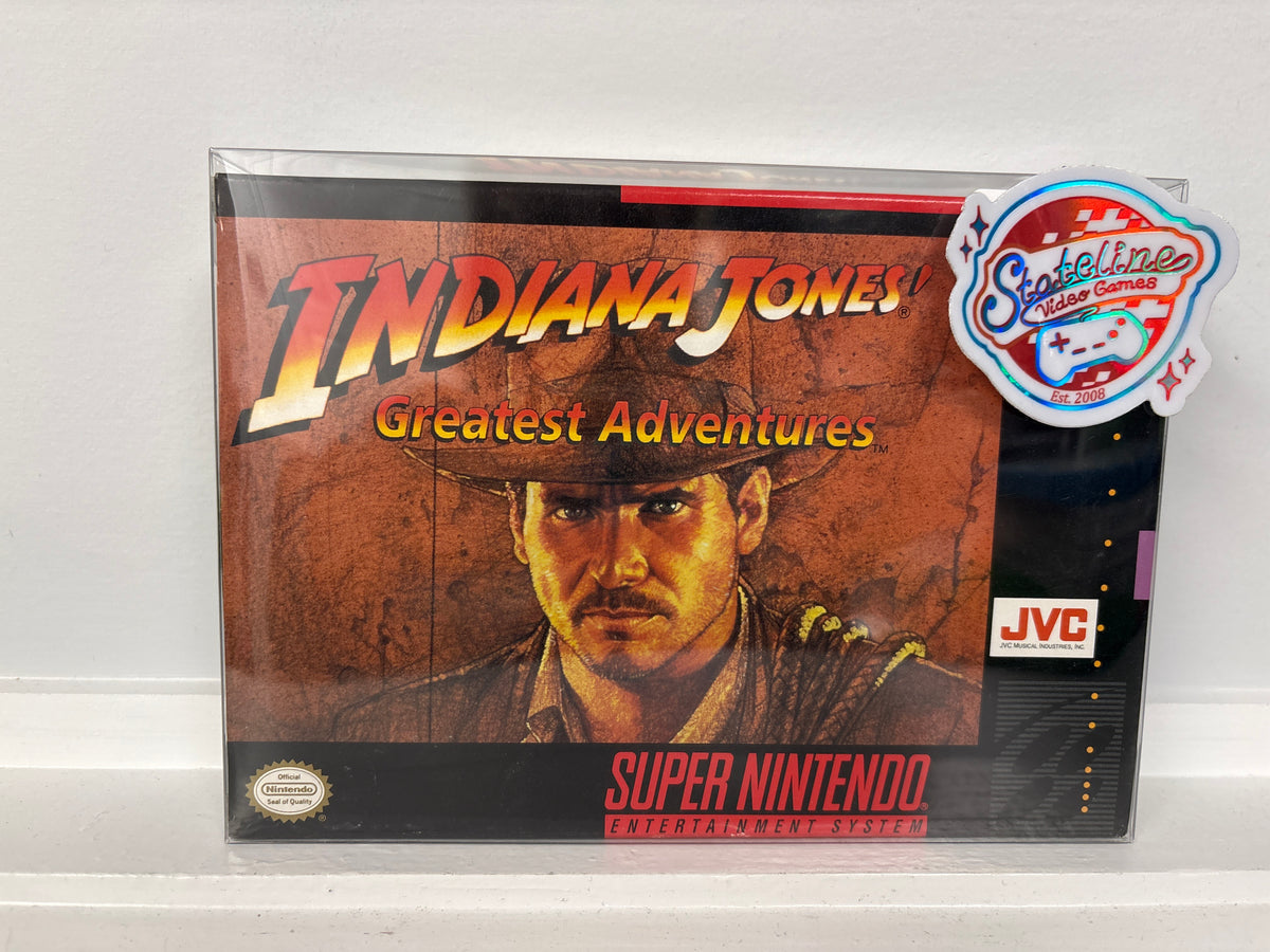 Indiana Jones' Greatest Adventures - Super Nintendo