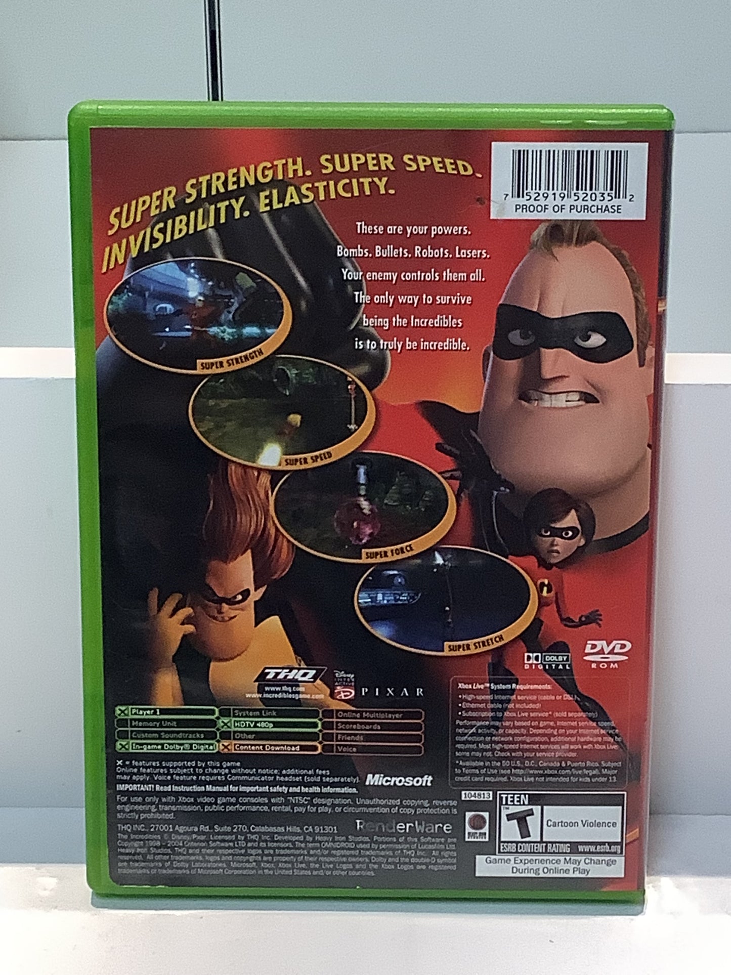 The Incredibles - Xbox