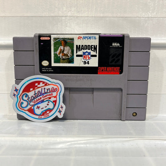 Madden NFL '94 - Super Nintendo