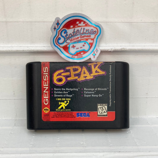 6-Pak - Sega Genesis