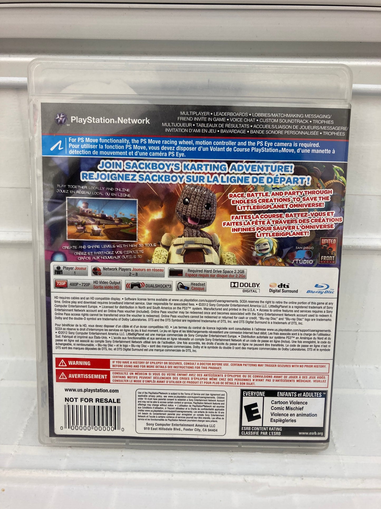 LittleBigPlanet Karting [Canadian] - Playstation 3