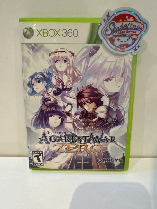 Record of Agarest War Zero - Xbox 360
