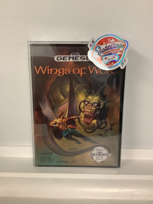 Wings of Wor - Sega Genesis