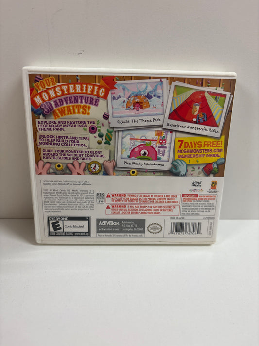 Moshi Monsters: Moshlings Theme Park - Nintendo 3DS