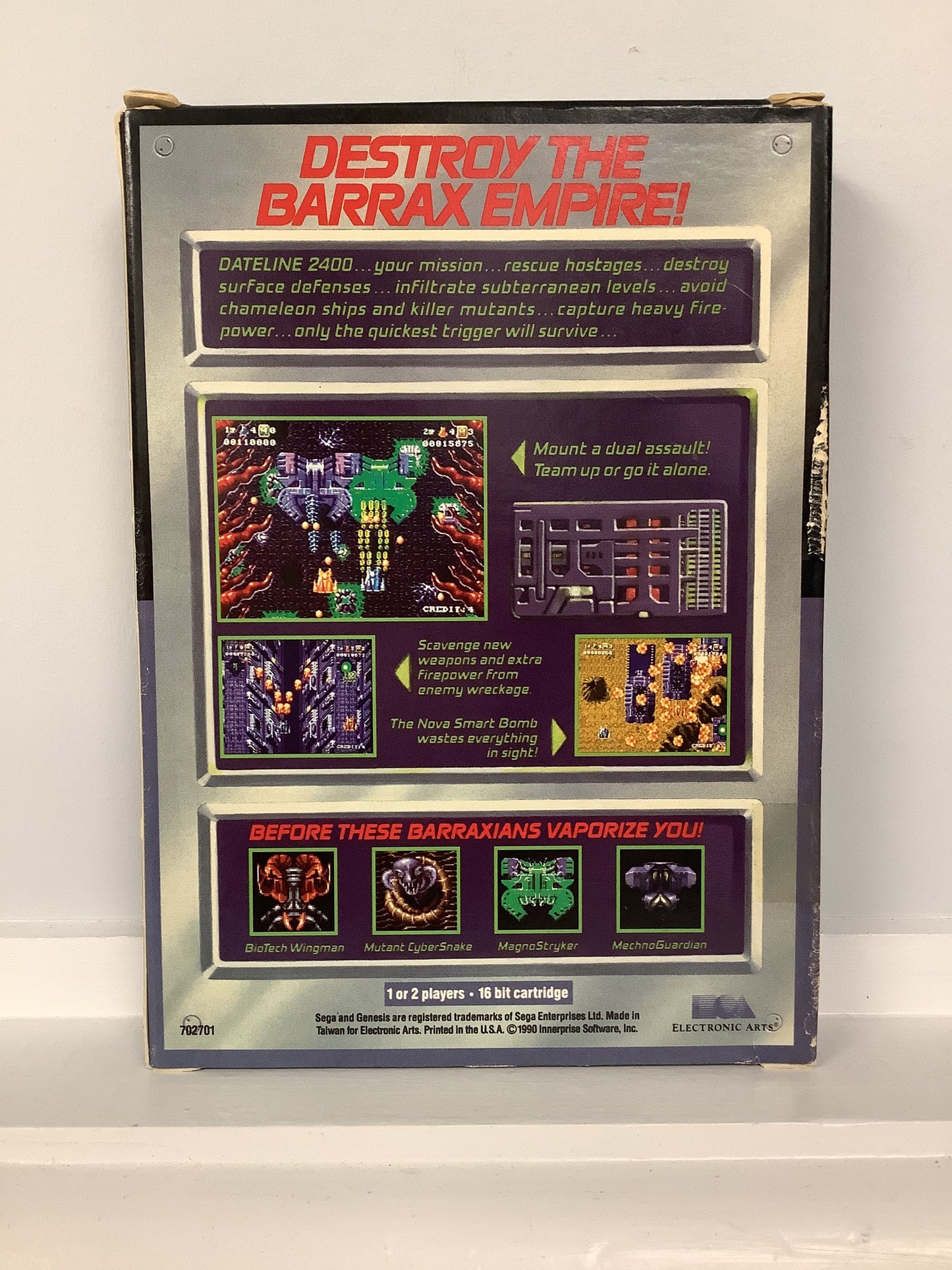 Battle Squadron - Sega Genesis