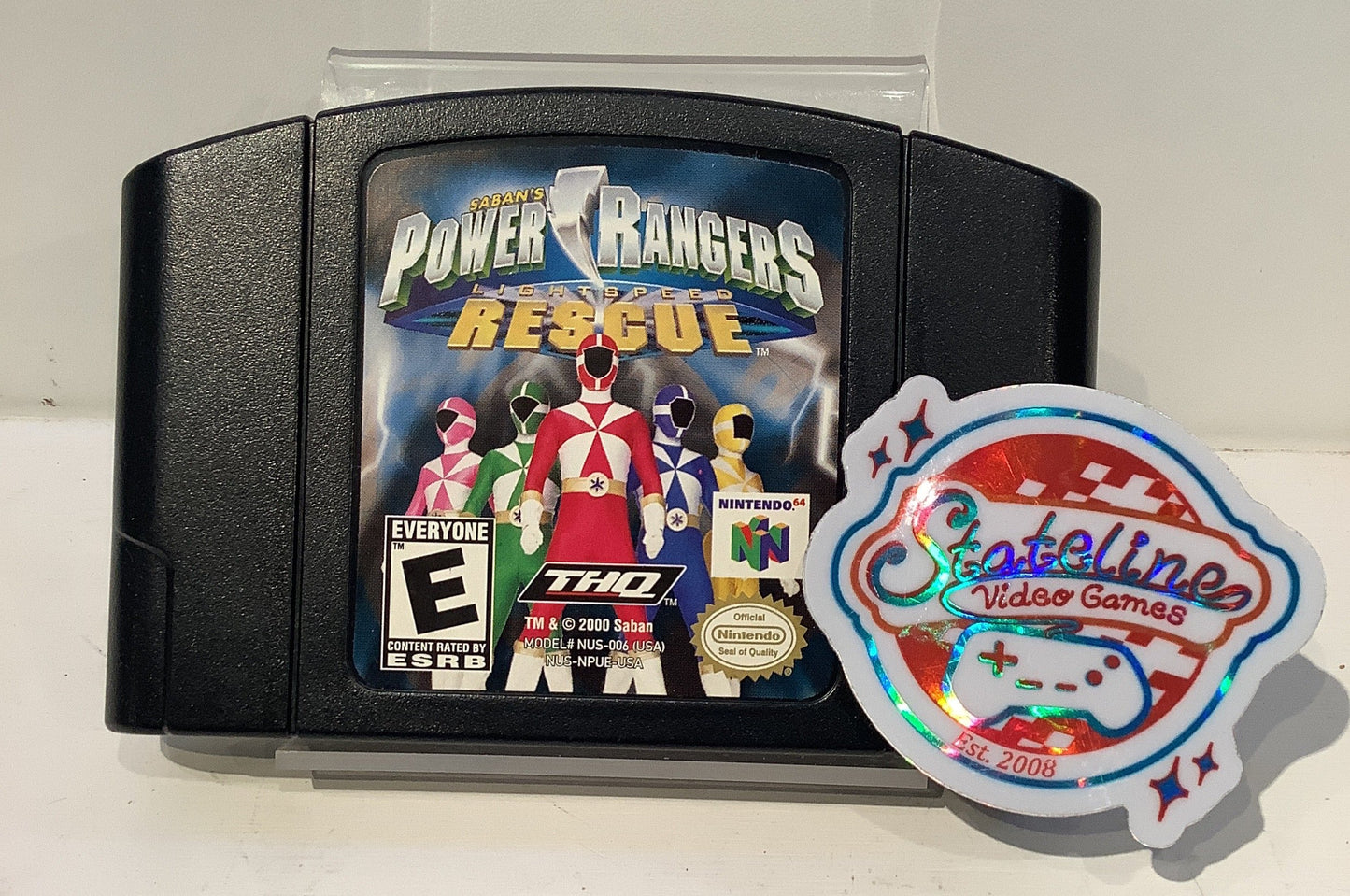 Power Rangers Lightspeed Rescue - Nintendo 64