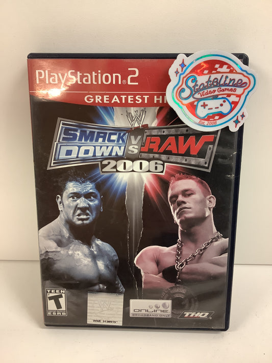 WWE Smackdown vs. Raw 2006 [Greatest Hits] - Playstation 2