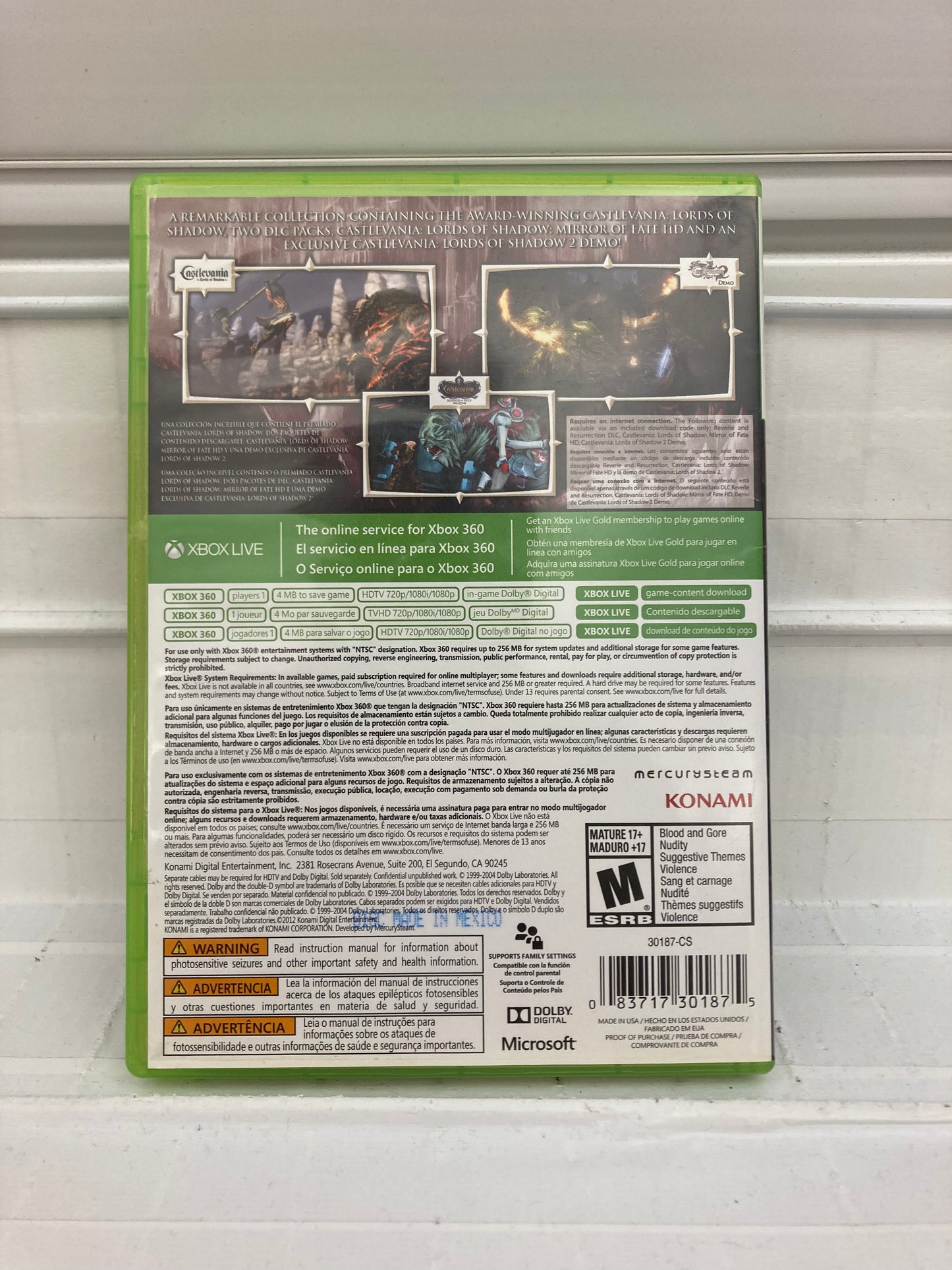 Castlevania Lords of Shadow Collection - Xbox 360