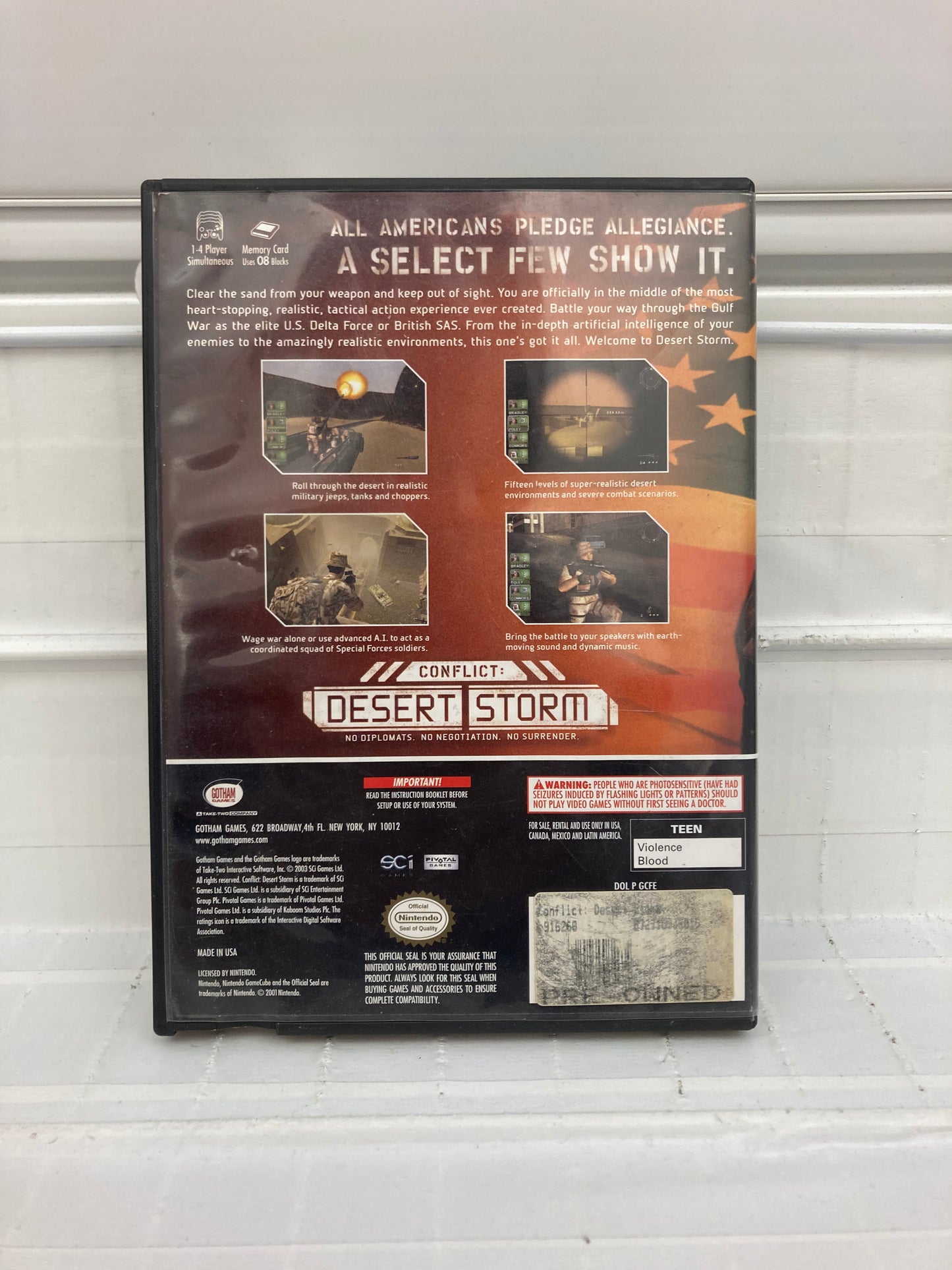 Conflict Desert Storm - Gamecube