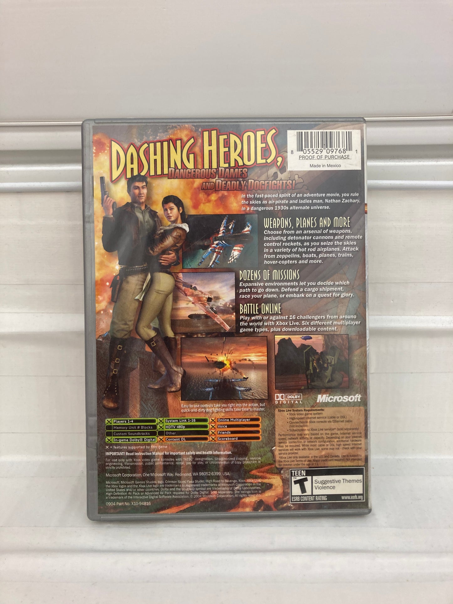 Crimson Skies [Platinum Hits] - Xbox