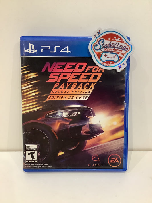 Need for Speed Payback [Deluxe Edition] - Playstation 4
