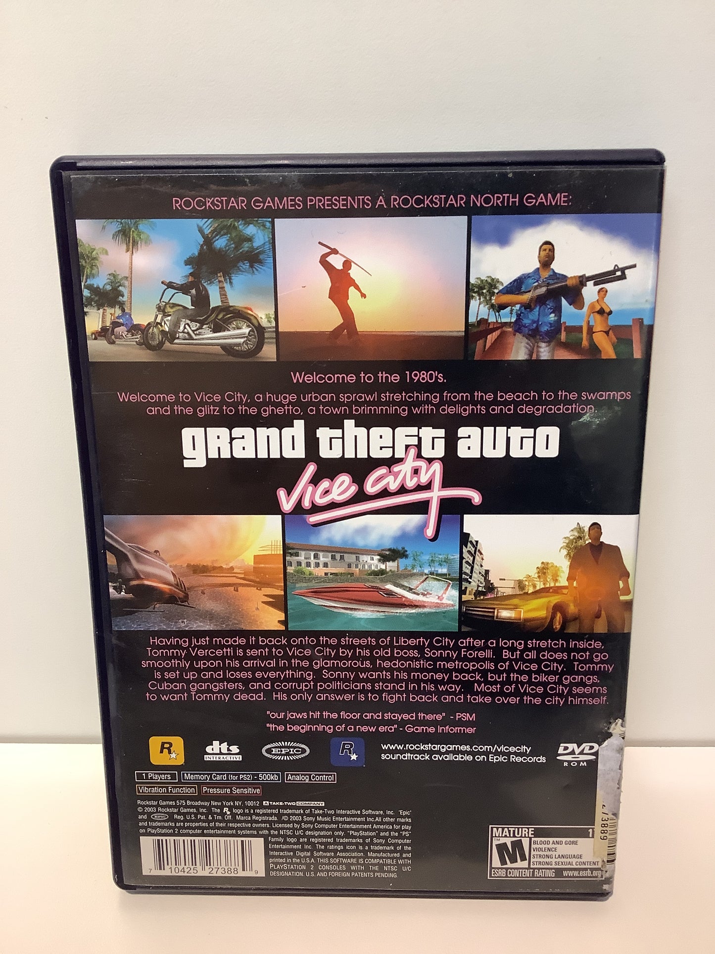 Grand Theft Auto Vice City [Greatest Hits] - Playstation 2