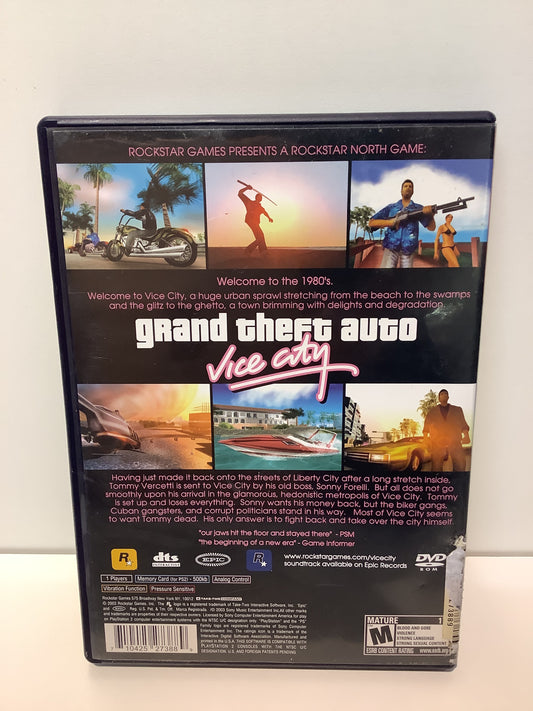 Grand Theft Auto Vice City [Greatest Hits] - Playstation 2