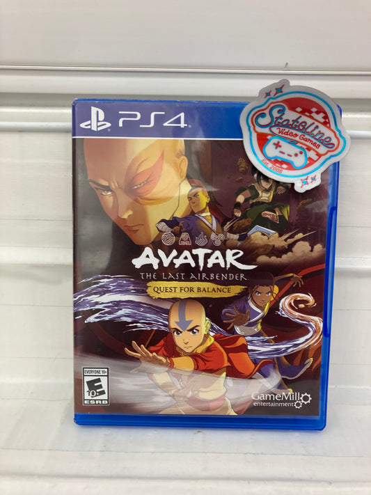 Avatar The Last Airbender: Quest for Balance - Playstation 4