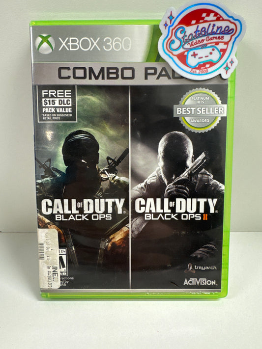 Call of Duty Black Ops I and II Combo Pack - Xbox 360