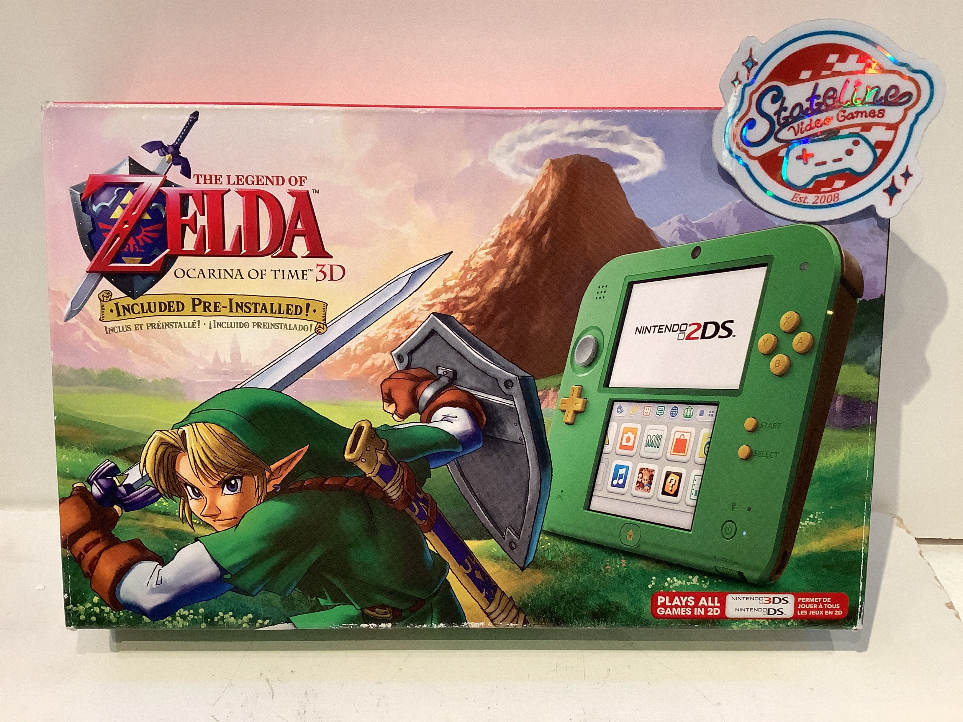 Nintendo top 2DS Zelda Edition