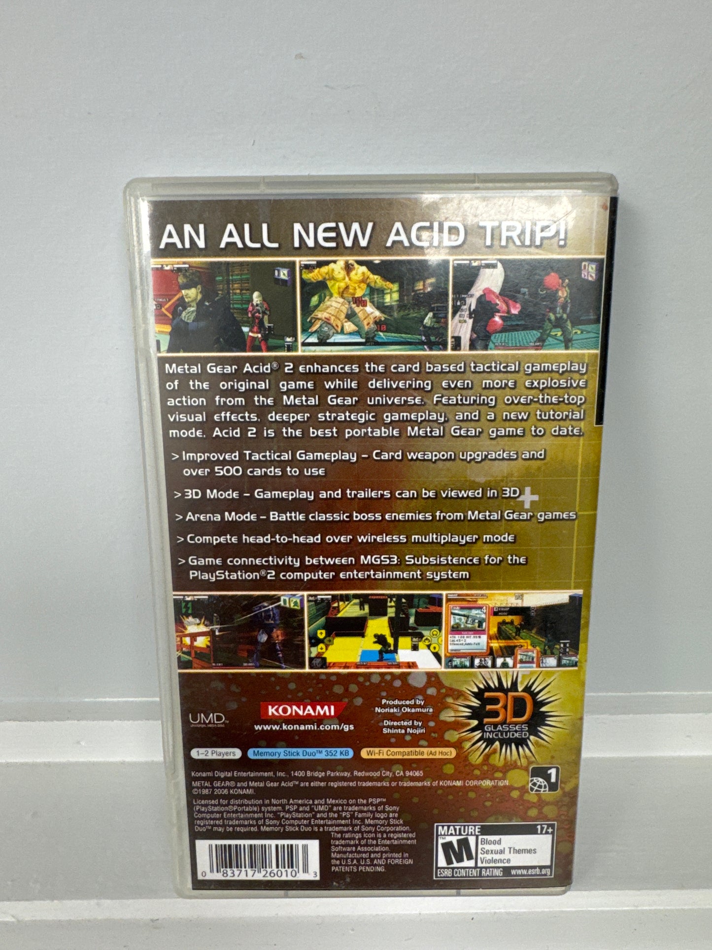 Metal Gear Acid 2 - PSP