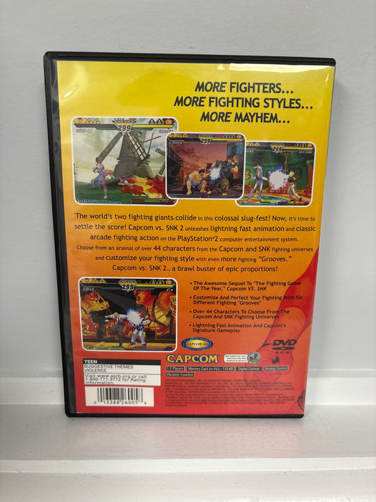 Capcom vs SNK 2 - Playstation 2