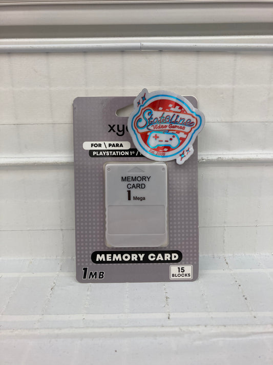 Aftermarket PS1 Memory Card 1MB - PS1
