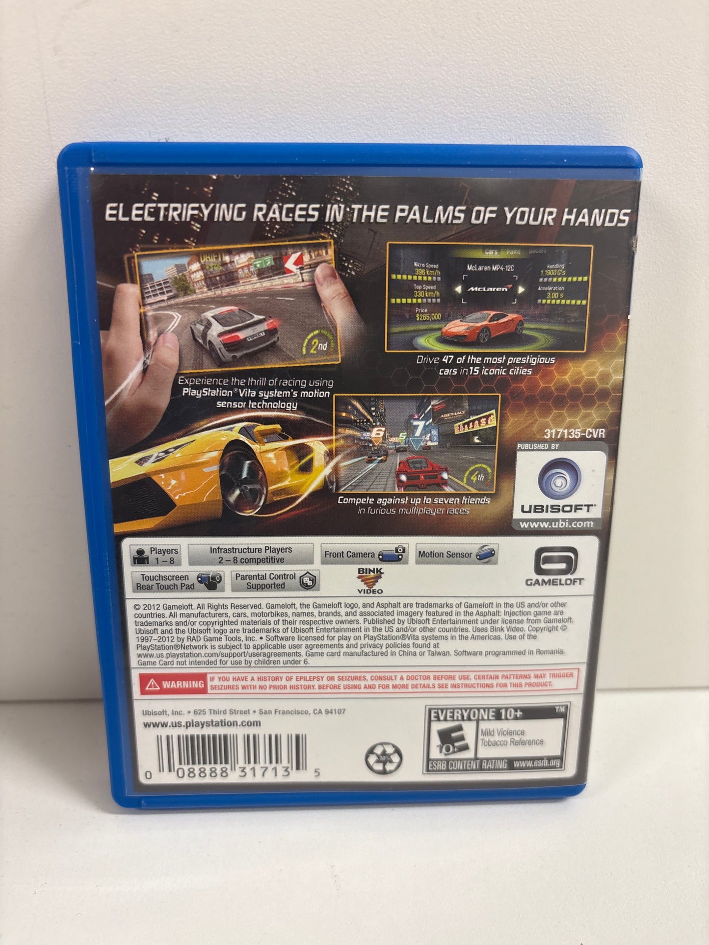 Asphalt Injection - Playstation Vita