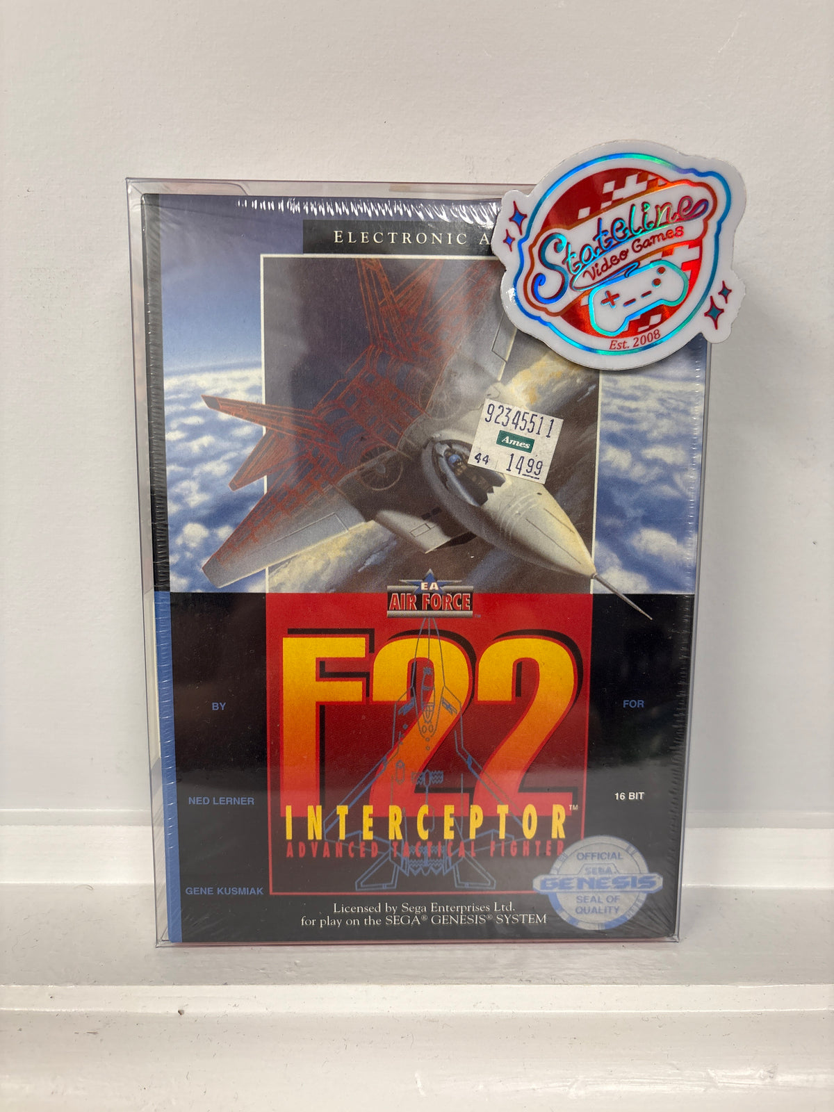 F-22 Interceptor [Cardboard Box] - Sega Genesis