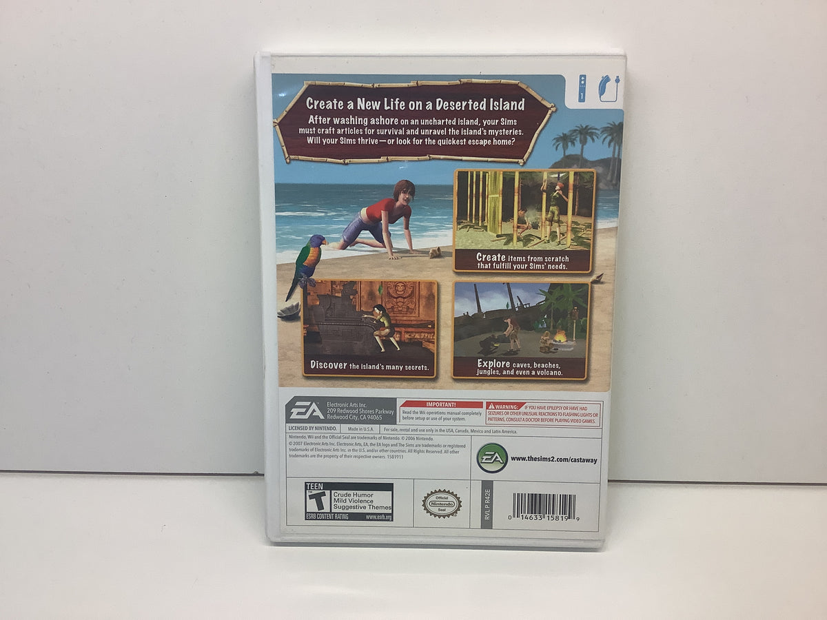 Sims Castaway Cd Code The Sims 2: Castaway - Wii – Stateline Video Games Inc.