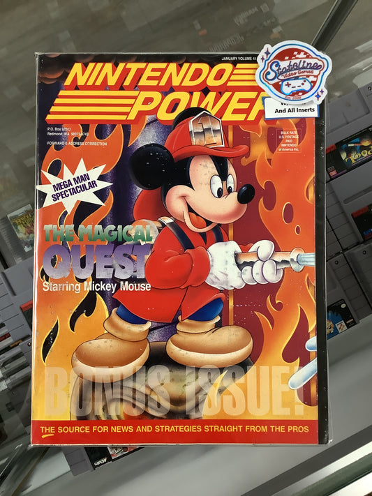 [Volume 44] Magical Quest starring Mickey Mouse - Nintendo Power
