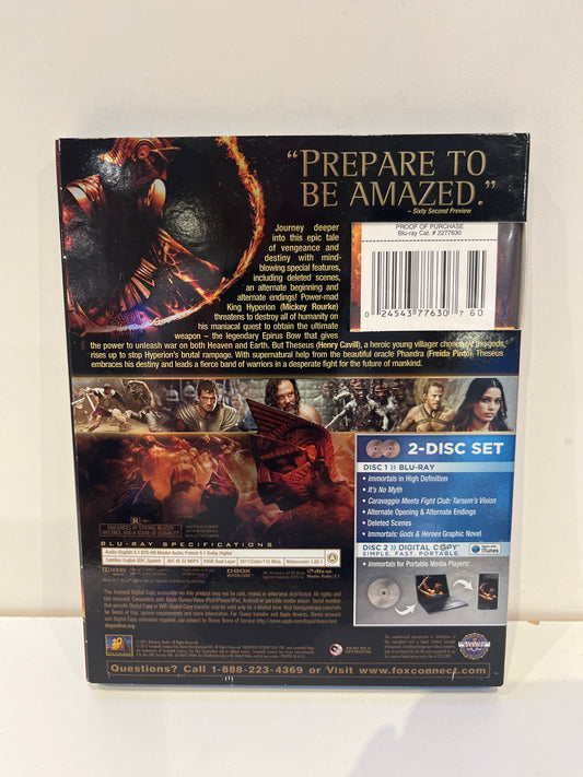 Immortals - Blu-Ray