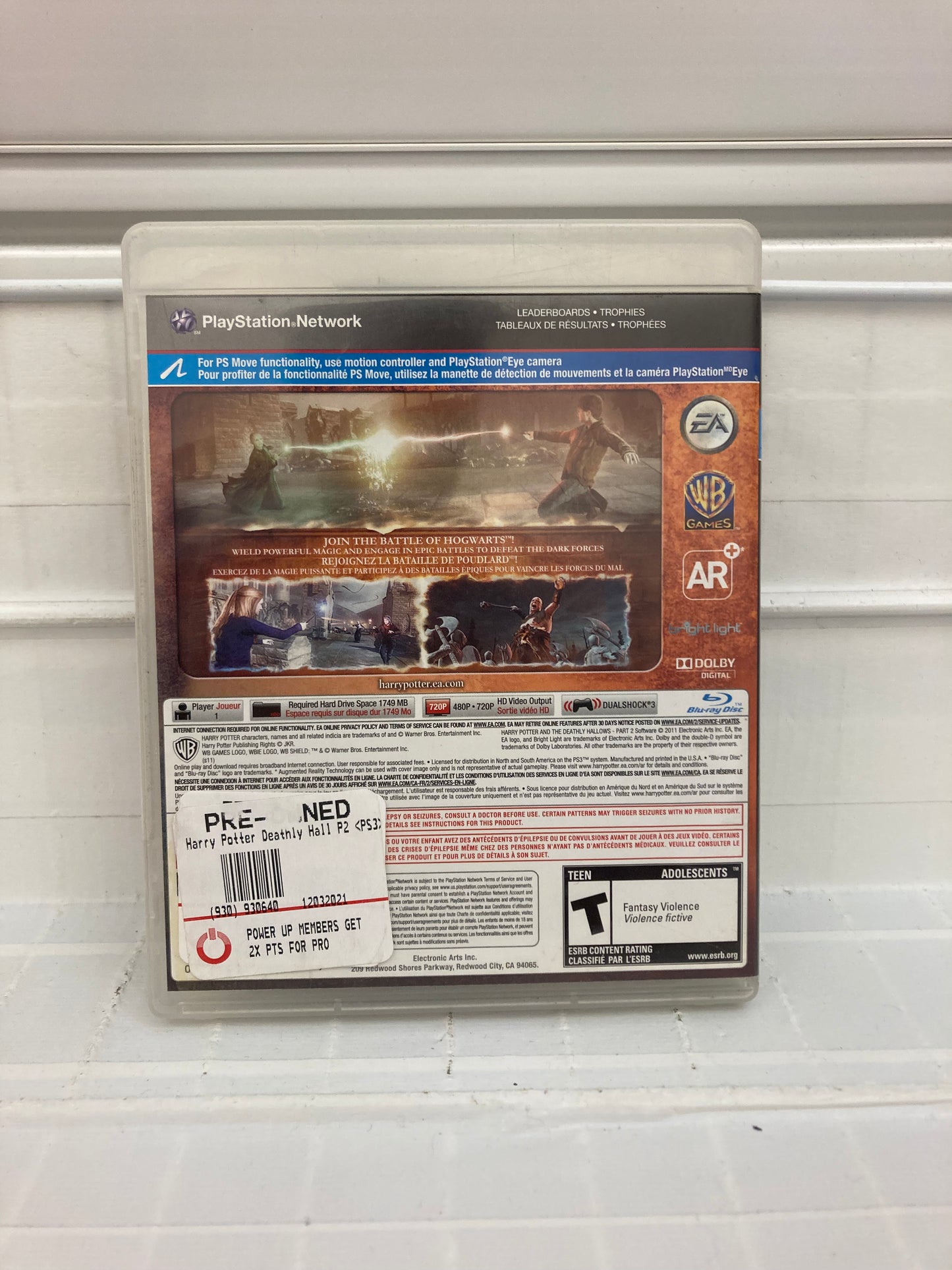 Harry Potter and the Deathly Hallows: Part 2 - Playstation 3